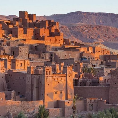 ait ben haddou kasbah on the 4-day tour from Fes to Marrakech